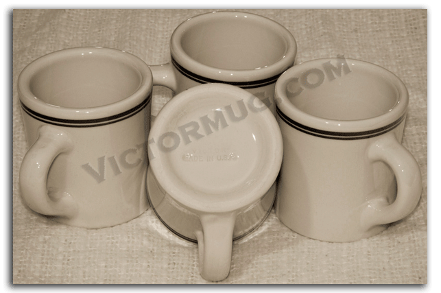 Green Stripe Victor Mug Set